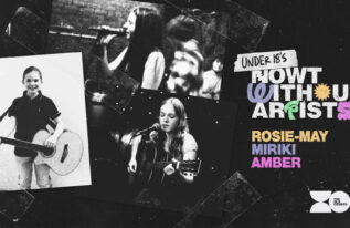 Under 18s Nowt Without Artists: Rosie-May, MIRIKI, Amber